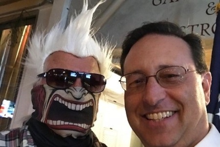 Attorneys Michael Dujovne and Beth Clause Attended Deck the Hell N Blazes Christmas Party